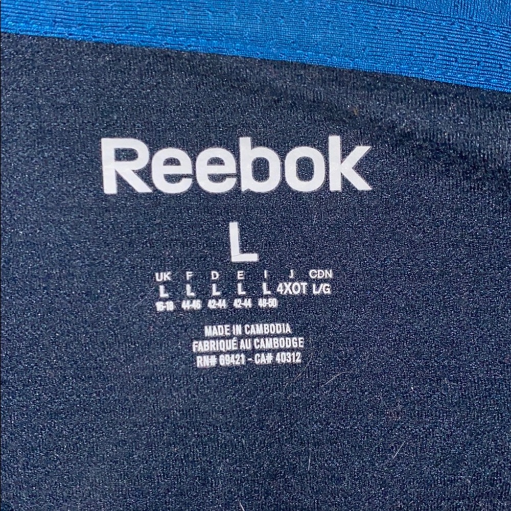 Blue Reebok Pullover - Picture 5 of 6